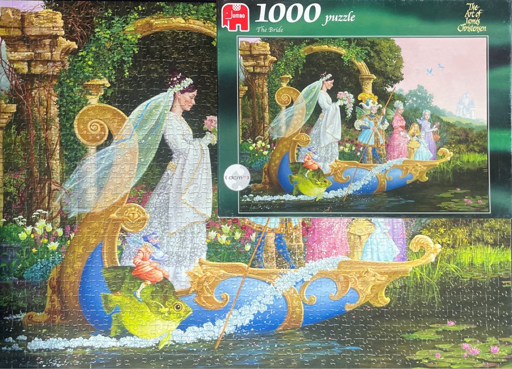 The Bride (Verkocht) - Jumbo puzzle collectible [Barcode 8710126018842] - Main Image 4