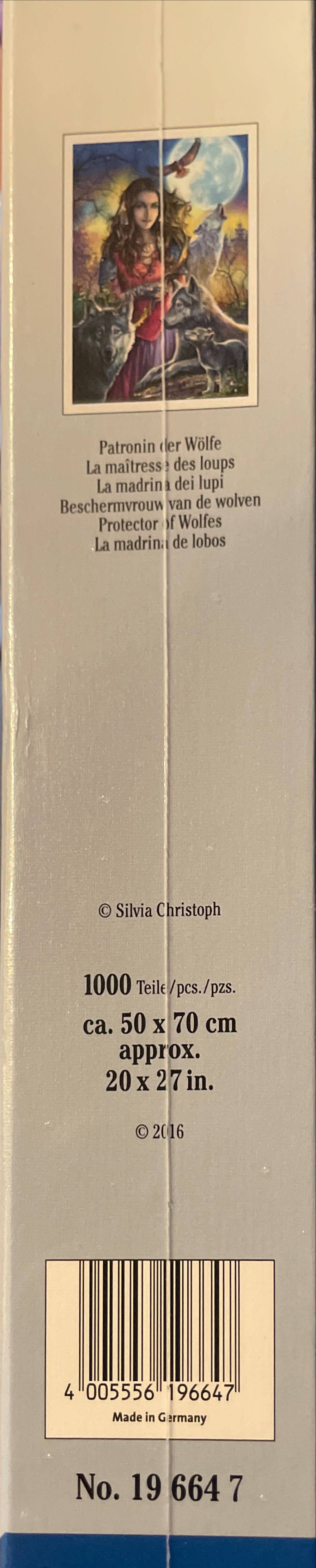 Protector Of Wolves - Ravensburger puzzle collectible [Barcode 4005556196647] - Main Image 2