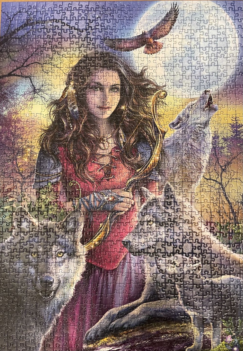 Protector Of Wolves - Ravensburger puzzle collectible [Barcode 4005556196647] - Main Image 3
