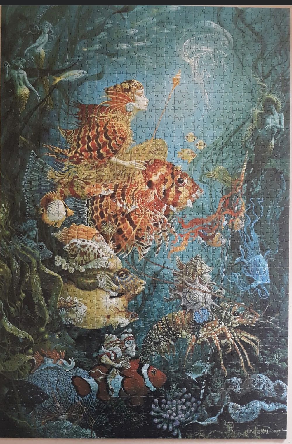 Fantasies Of The Seas - Jumbo puzzle collectible [Barcode 8710126014417] - Main Image 2