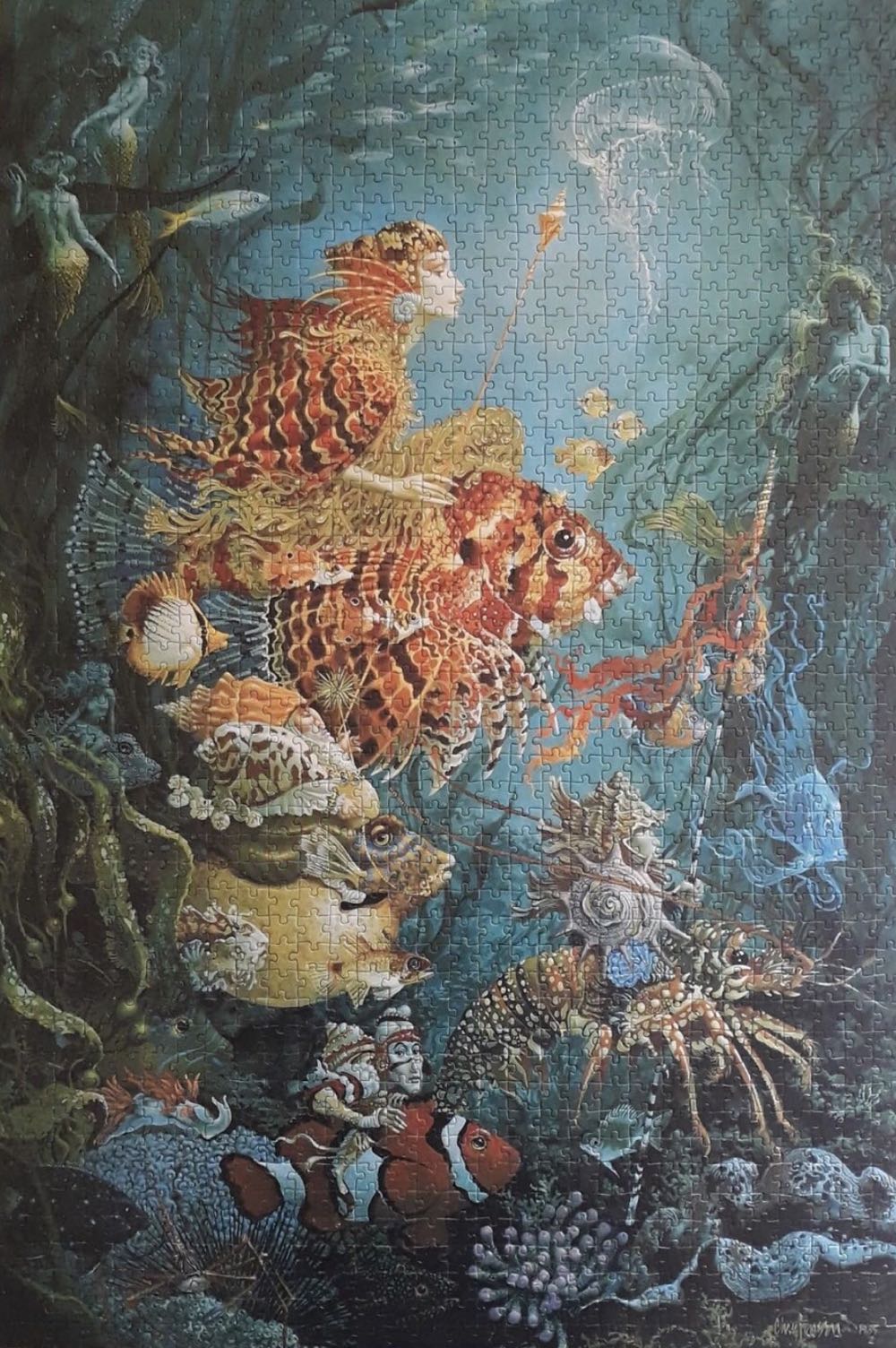 Fantasies Of The Seas - Jumbo puzzle collectible [Barcode 8710126014417] - Main Image 3