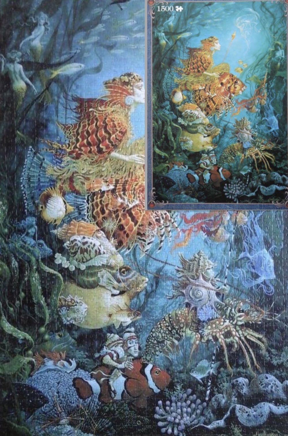 Fantasies Of The Seas - Jumbo puzzle collectible [Barcode 8710126014417] - Main Image 4