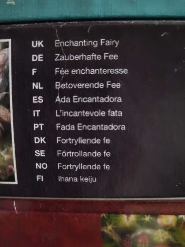 Enchanting Fairy - Jumbo puzzle collectible [Barcode 8710126185988] - Main Image 3