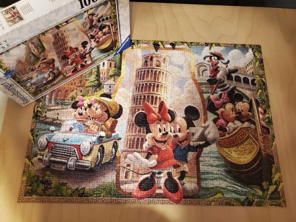 Disney - Mickey & Minnie Vacation - Ravensburger puzzle collectible [Barcode 4005556165056] - Main Image 4