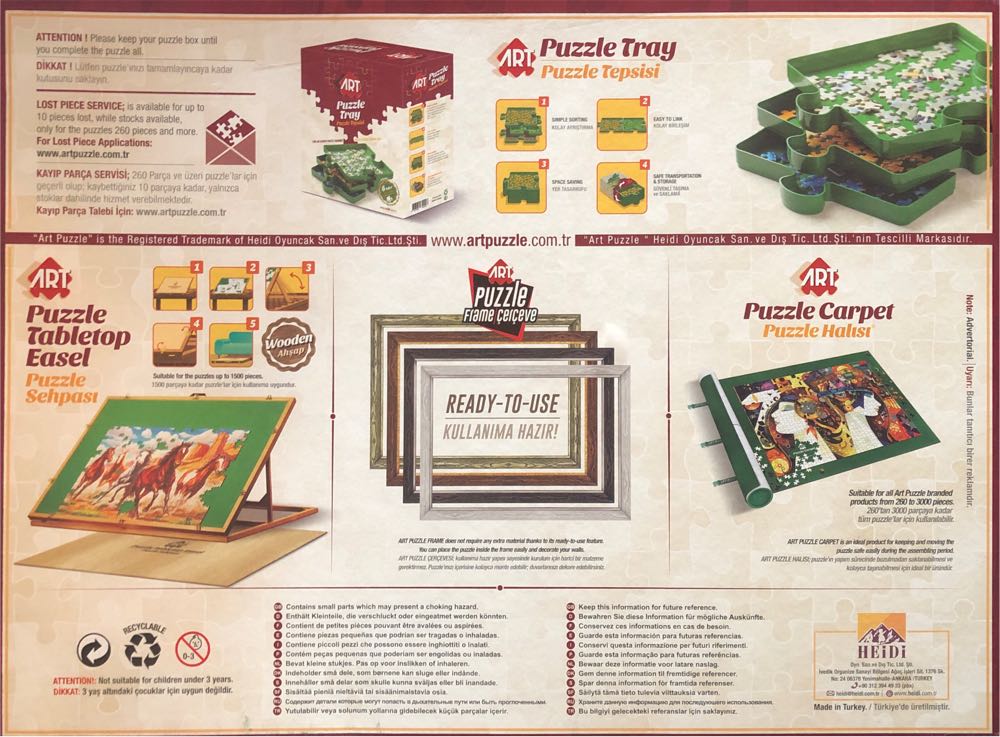 Globetrotter - Art Puzzle puzzle collectible [Barcode 8682450141742] - Main Image 4