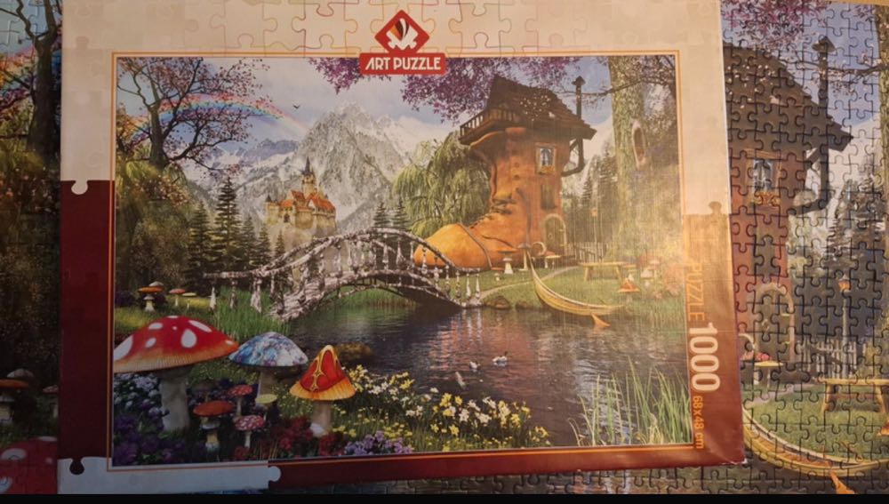 The Old Shoehouse Postal - Art Puzzle puzzle collectible [Barcode 8697950844673] - Main Image 4