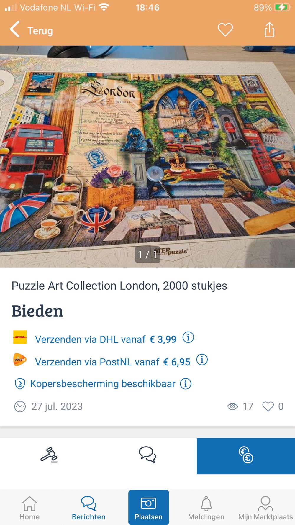 London collage/ Life Is An Open Book London - Step Puzzle Company puzzle collectible [Barcode 4602827840331] - Main Image 4