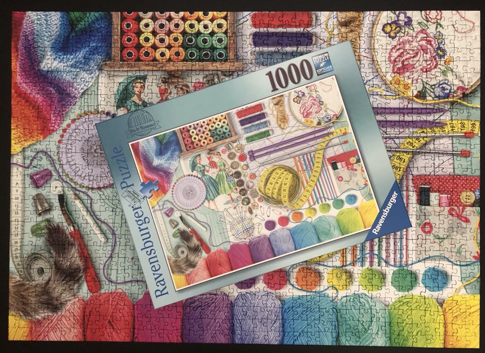 Needlework - Ravensburger puzzle collectible [Barcode 4005556161911] - Main Image 3