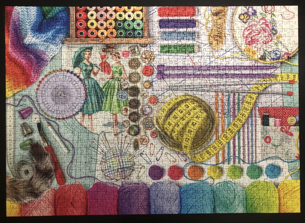 Needlework - Ravensburger puzzle collectible [Barcode 4005556161911] - Main Image 4