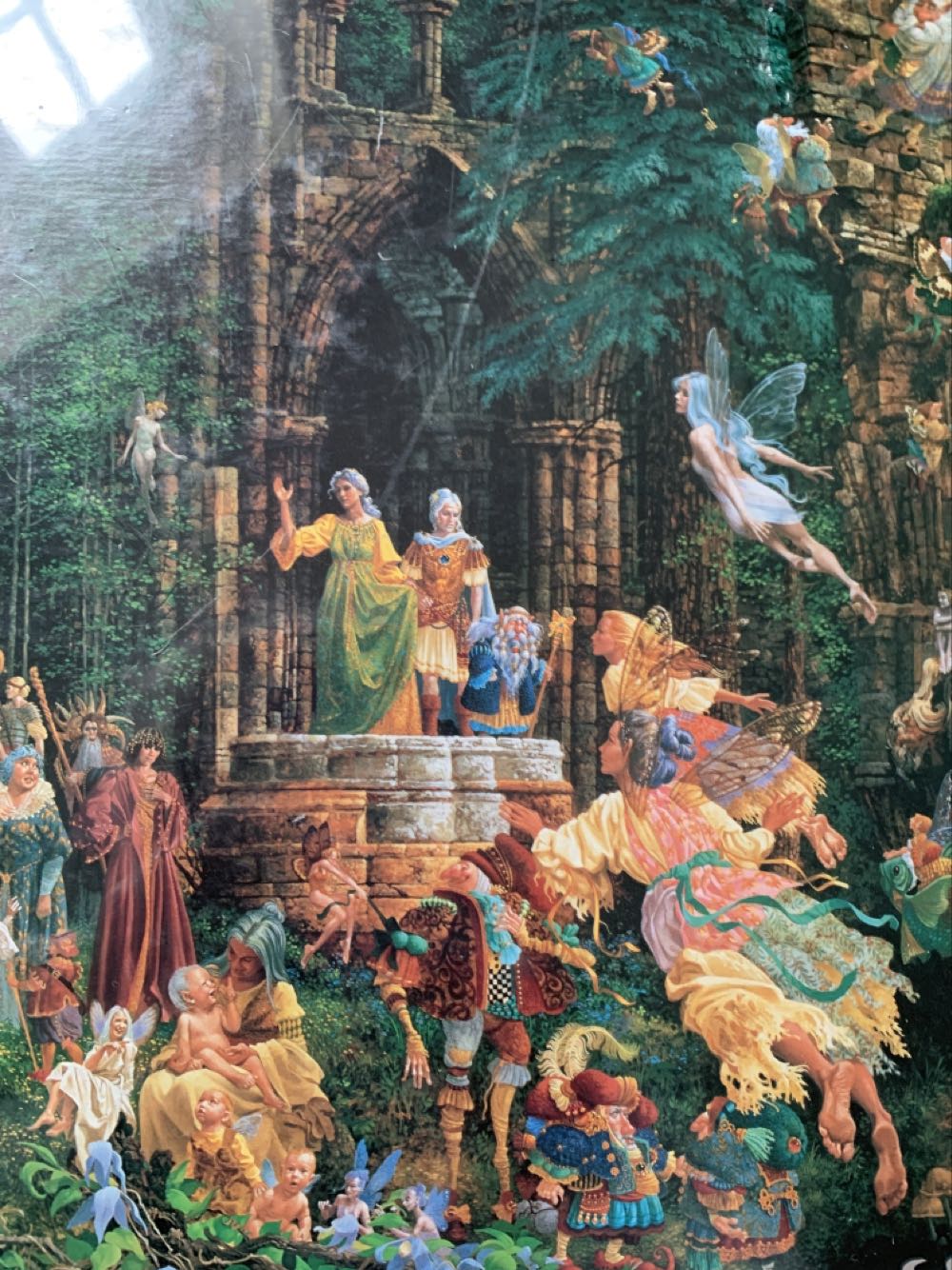 Court Of The Fairies 🟦 - Jumbo puzzle collectible [Barcode 8710126014950] - Main Image 2