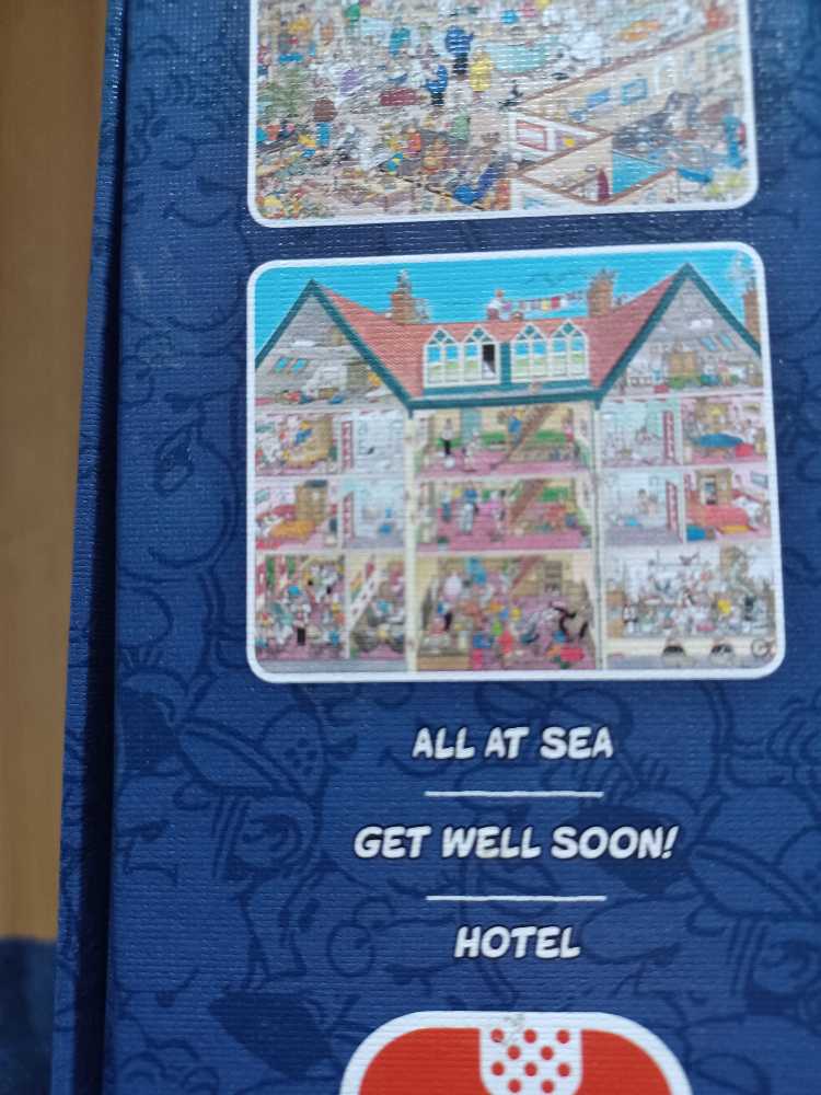 All At Sea - Jumbo puzzle collectible [Barcode 8710126190005] - Main Image 2