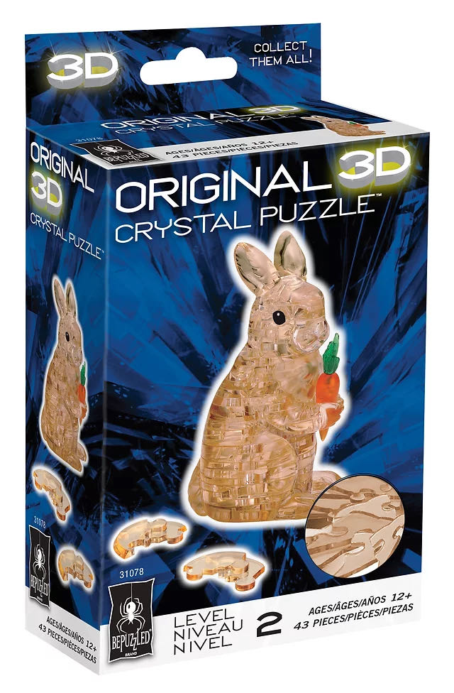 Rabit - Original 3D Crystal Puzzle puzzle collectible - Main Image 2