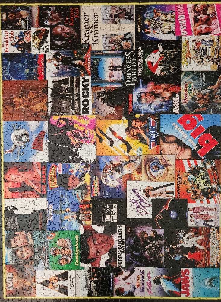 Going to the Movies - Springbok puzzle collectible [Barcode 091683108893] - Main Image 4