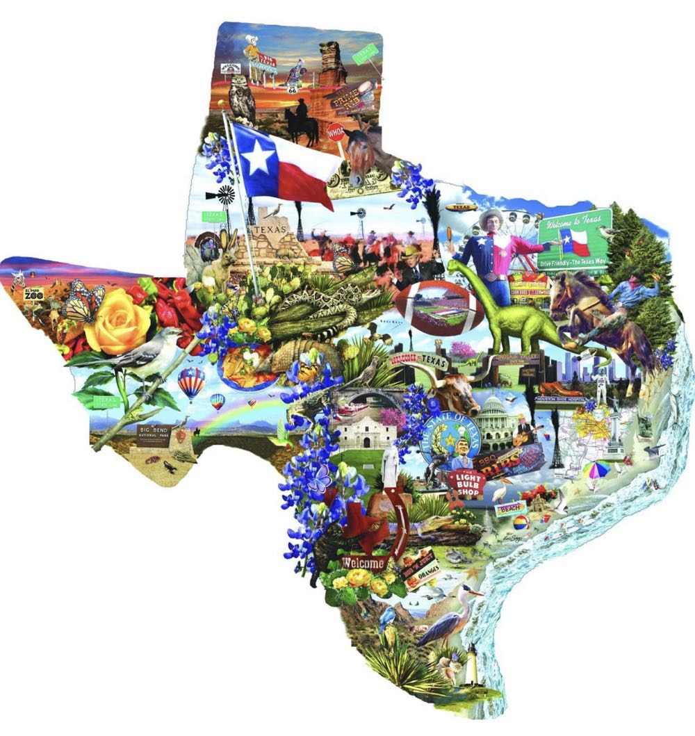 Welcome to Texas - Suns Out puzzle collectible [Barcode 796780953734] - Main Image 2