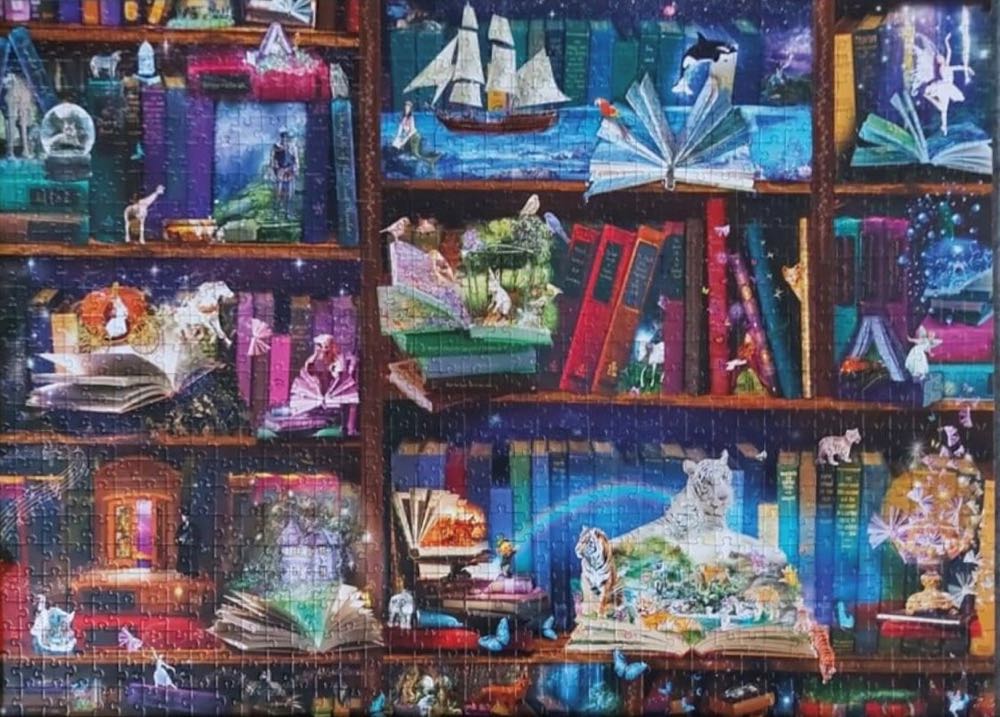 Library Adventures In Reading - Bluebird puzzle collectible [Barcode 3663384703133] - Main Image 4