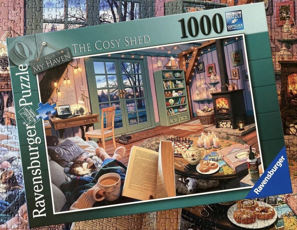 The Cosy Shed - My Haven #6 - Ravensburger puzzle collectible [Barcode 4005556151752] - Main Image 4