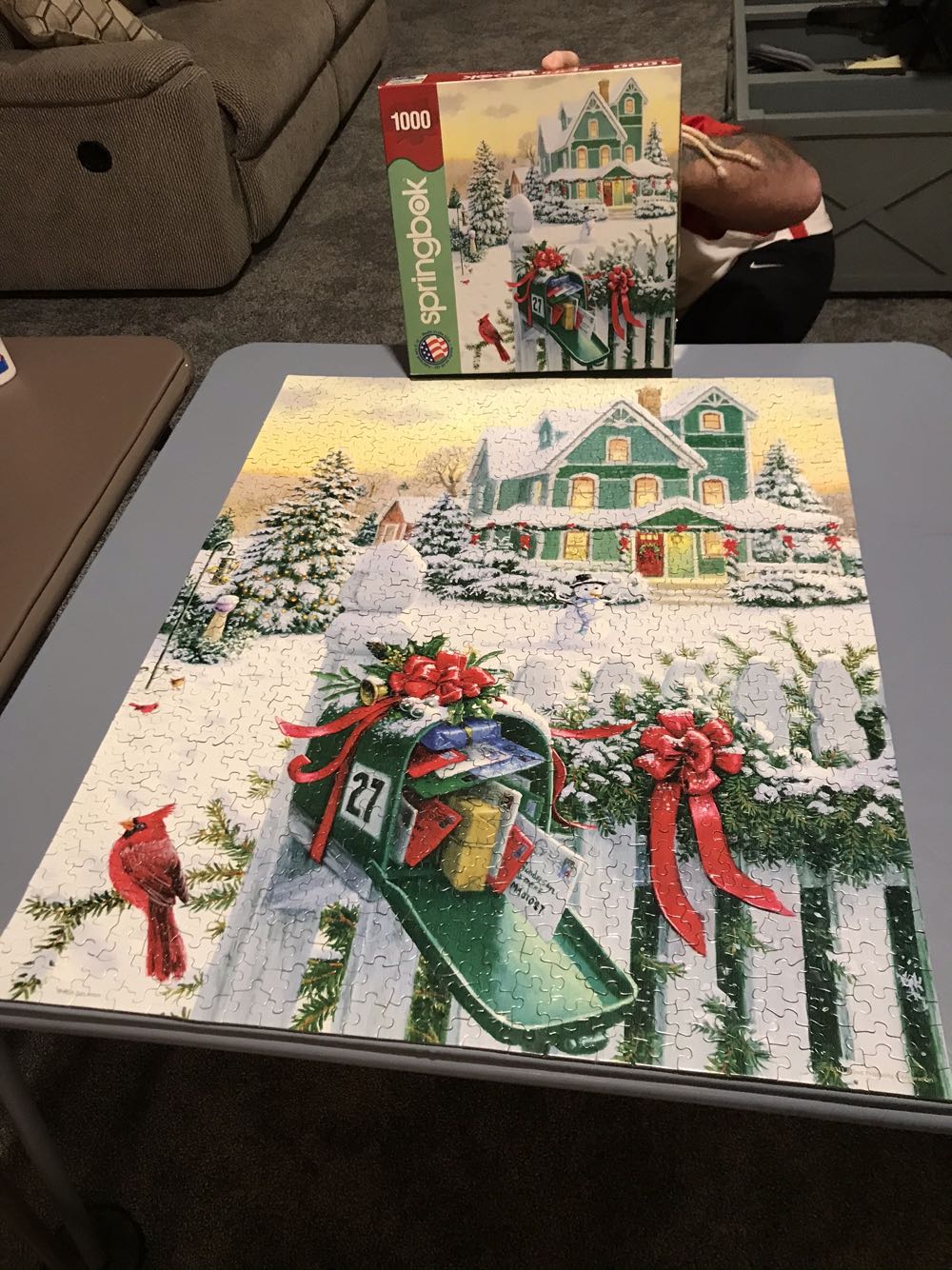 Holiday Mail - 74, 12/17/20 - Springbok puzzle collectible [Barcode 091683105847] - Main Image 2