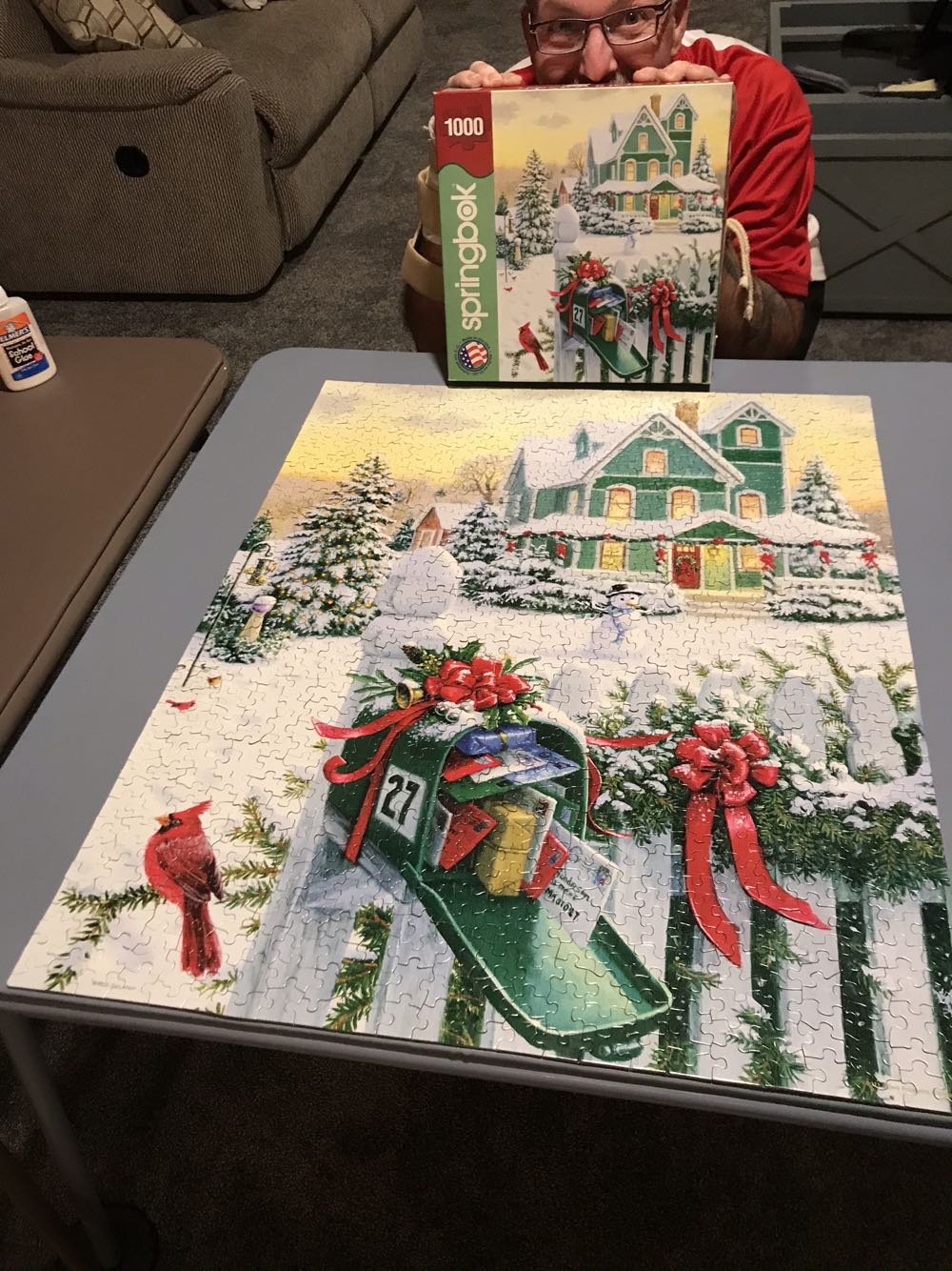 Holiday Mail - 74, 12/17/20 - Springbok puzzle collectible [Barcode 091683105847] - Main Image 4