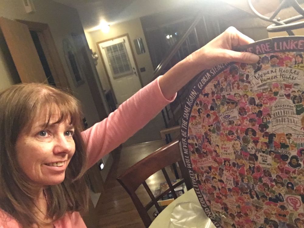 Eeboo: Women March! - eeBoo Puzzles puzzle collectible [Barcode 689196507779] - Main Image 3