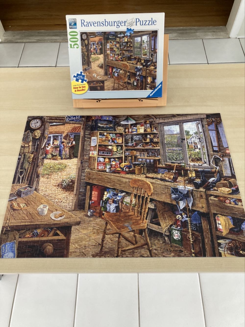 Dad’s Shed - Ravensburger puzzle collectible [Barcode 4005556148592] - Main Image 4