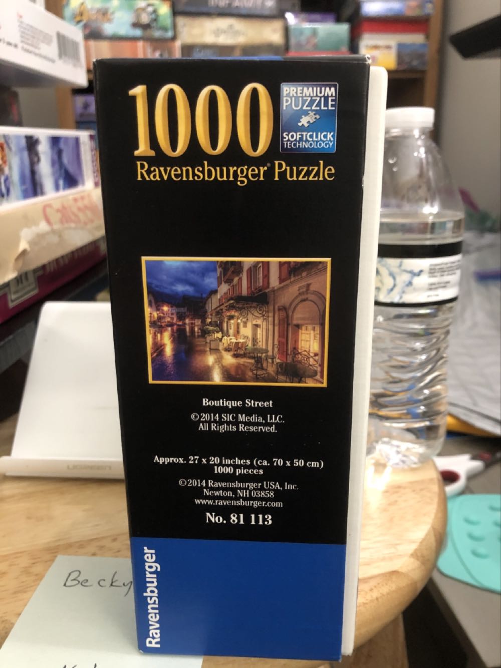 Boutique Street - Ravensburger puzzle collectible [Barcode 4005556811137] - Main Image 2