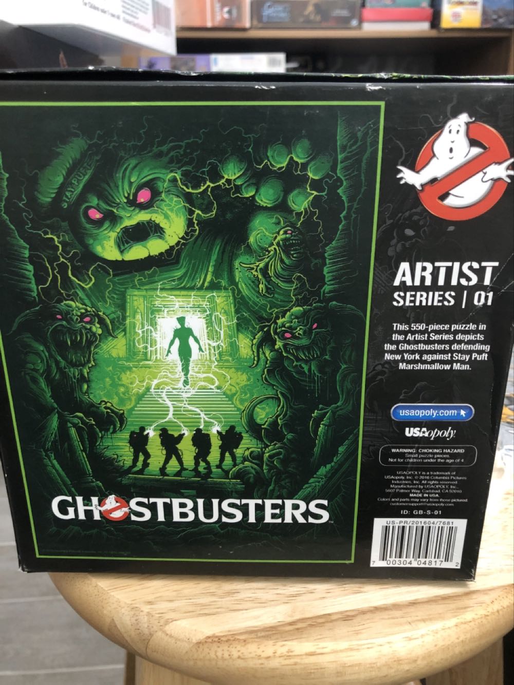 Ghostbusters - USAopoly puzzle collectible [Barcode 700304048172] - Main Image 2