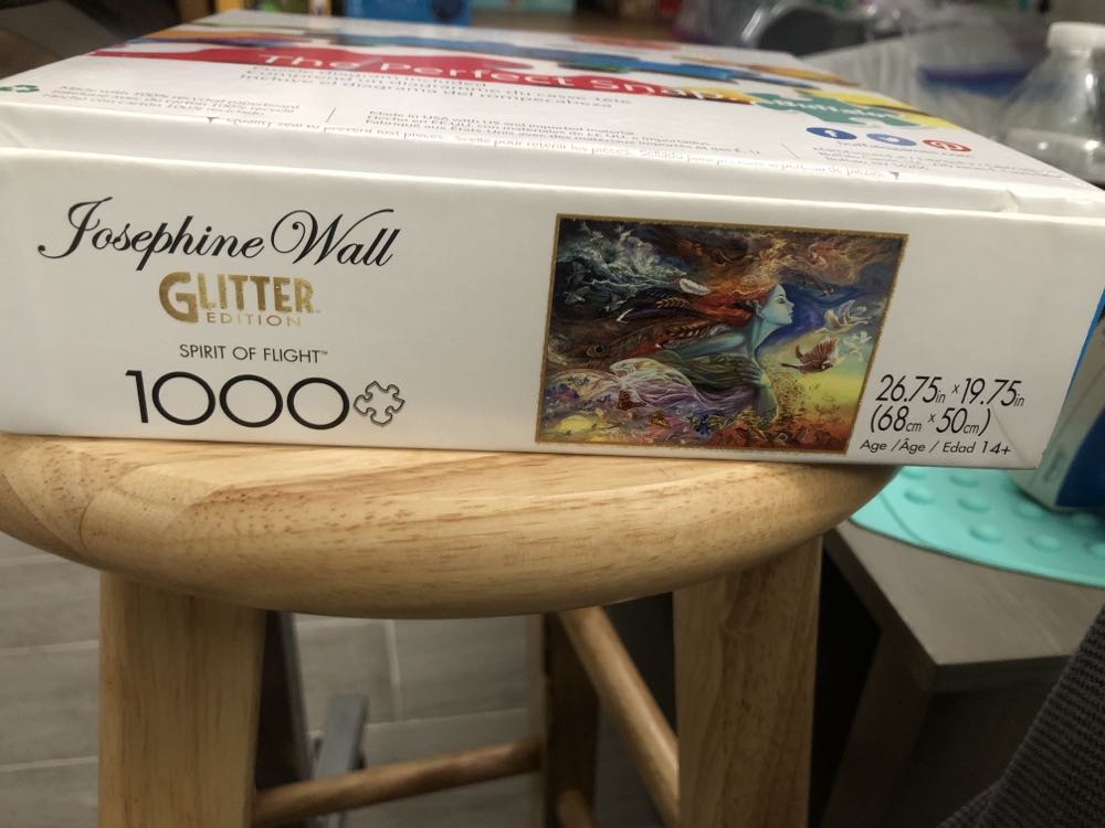 Josephine Wall: Spirit of Flight - Buffalo Games puzzle collectible [Barcode 079346117215] - Main Image 2