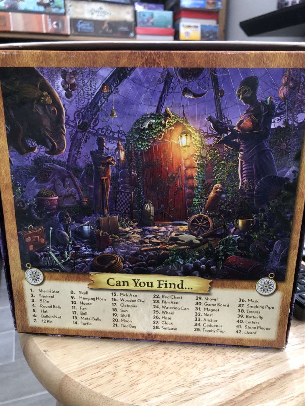 N15 NEW Key to Ravenhurst $5 - Ceaco puzzle collectible [Barcode 021081330718] - Main Image 2