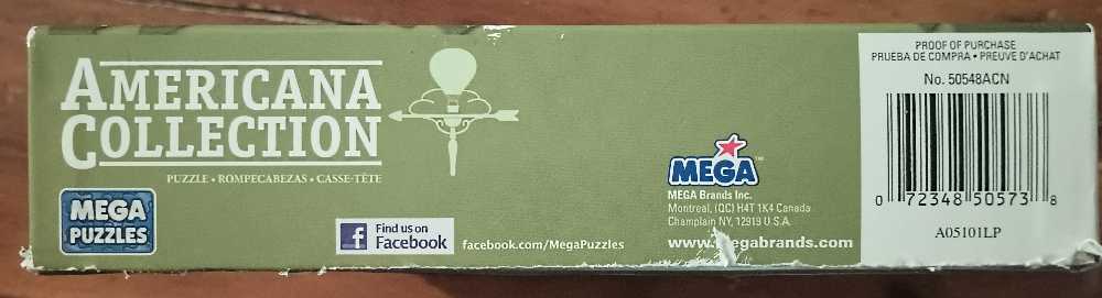 Balloon Over The City - Mega Puzzles puzzle collectible [Barcode 072348505738] - Main Image 3