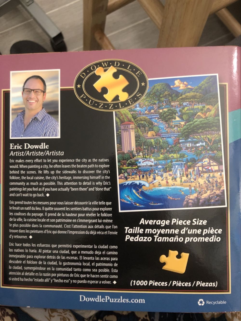 North Shore - Dowdle puzzle collectible [Barcode 671095403184] - Main Image 2