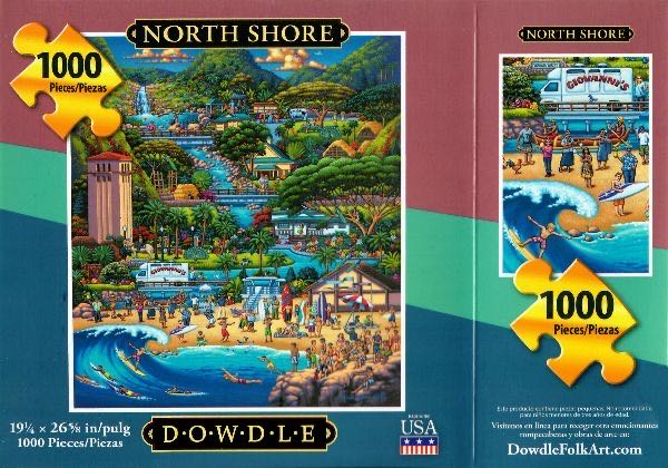 North Shore - Dowdle puzzle collectible [Barcode 671095403184] - Main Image 3
