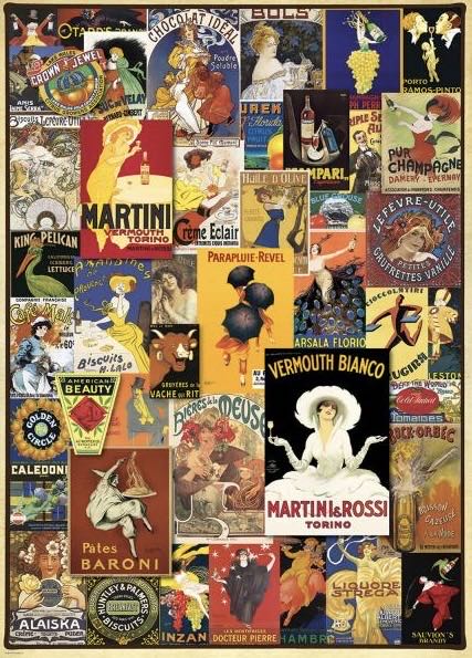 Vintage Posters - Eurographics puzzle collectible [Barcode 628136607698] - Main Image 2