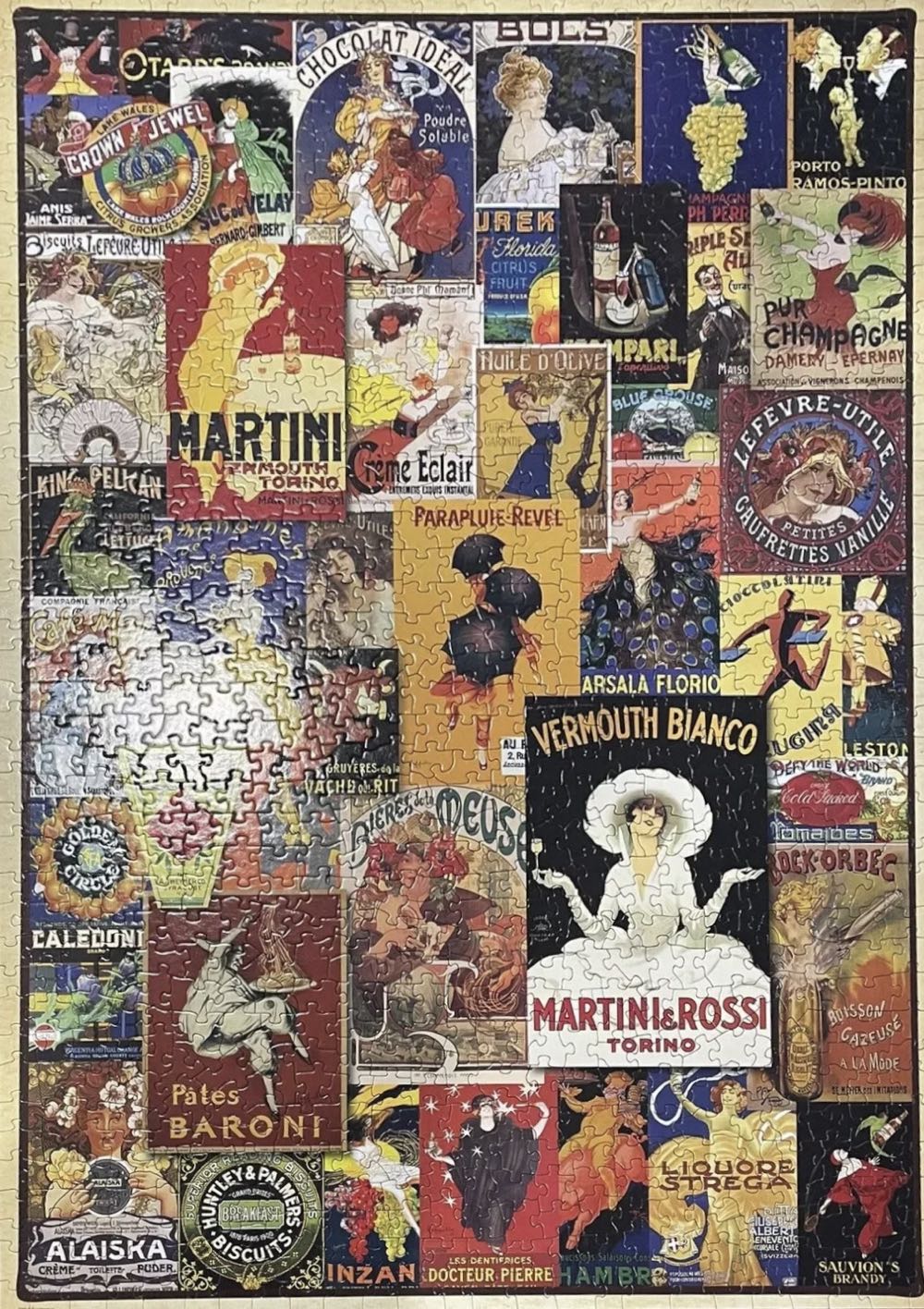 Vintage Posters - Eurographics puzzle collectible [Barcode 628136607698] - Main Image 3