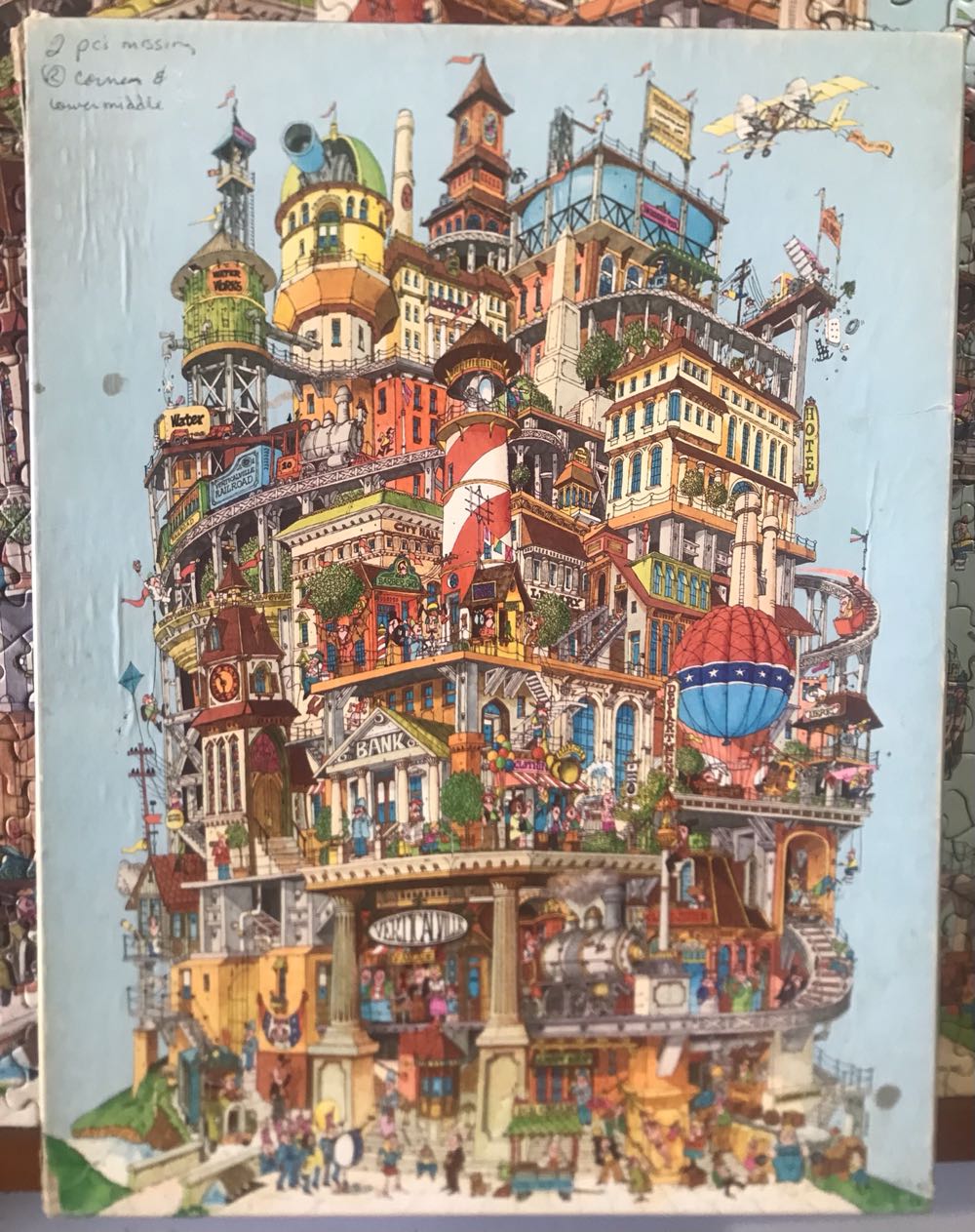 Verticalville - Springbok (Vintage) puzzle collectible - Main Image 3