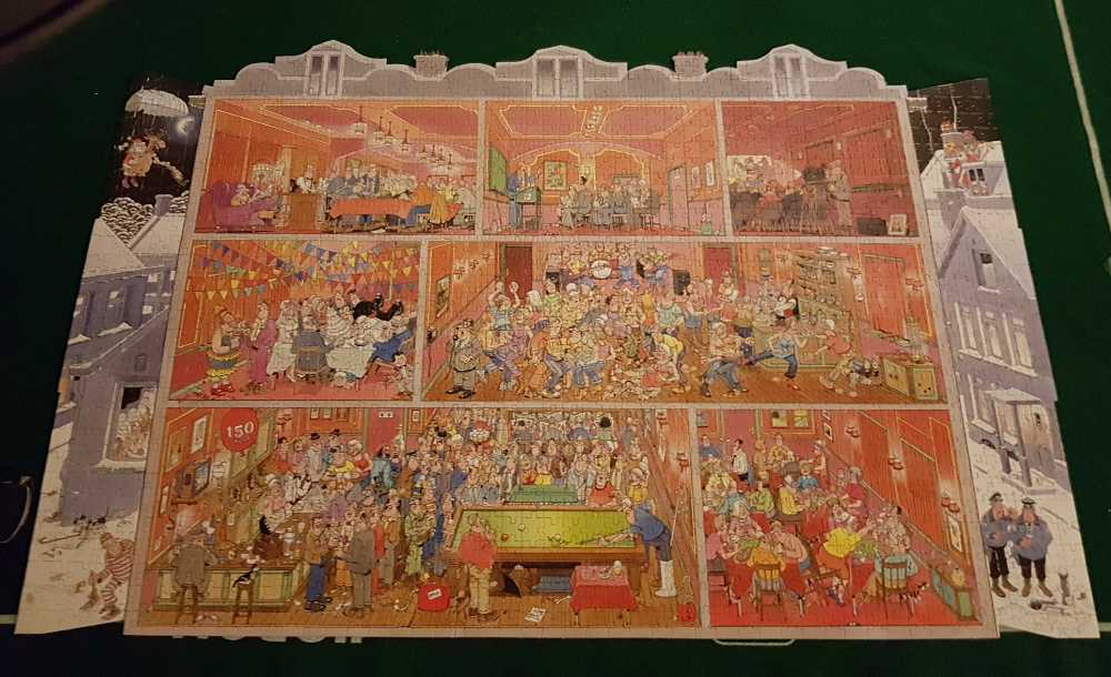 Grand Cafe - NEW - Jumbo puzzle collectible [Barcode 8710126014820] - Main Image 2