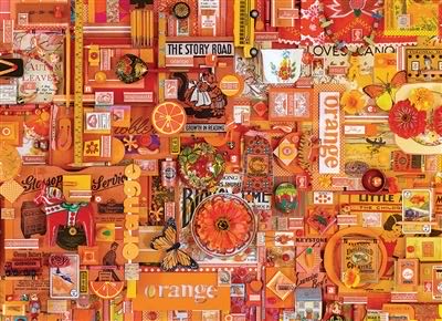 Orange - Cobble Hill 🇨🇦 puzzle collectible [Barcode 625012801478] - Main Image 2