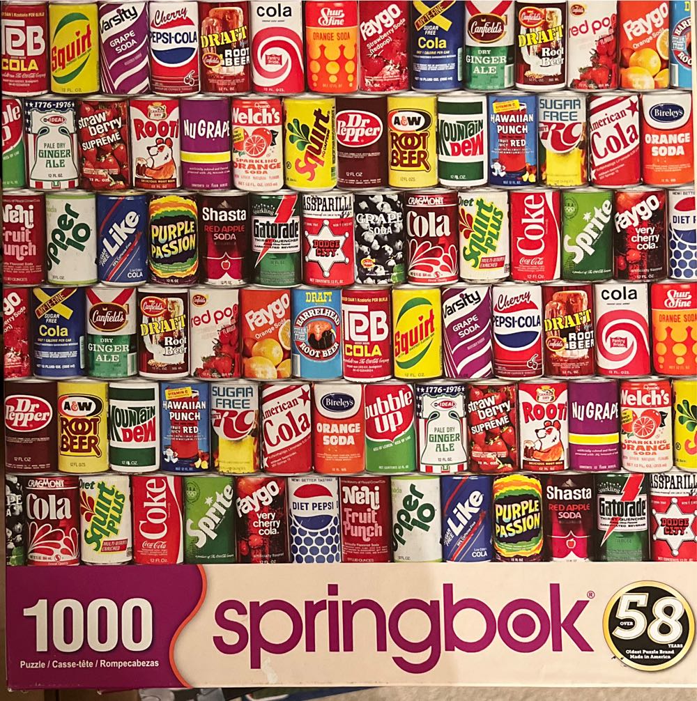 Retro Refreshments - Springbok puzzle collectible [Barcode 091683108350] - Main Image 3