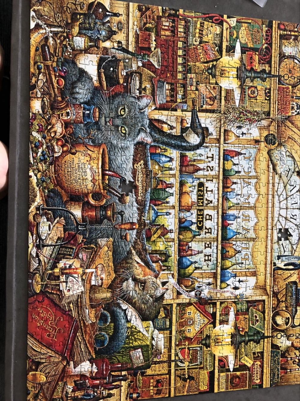 The Cats Of Charles Wysocki - Buffalo puzzle collectible [Barcode 079346170753] - Main Image 2