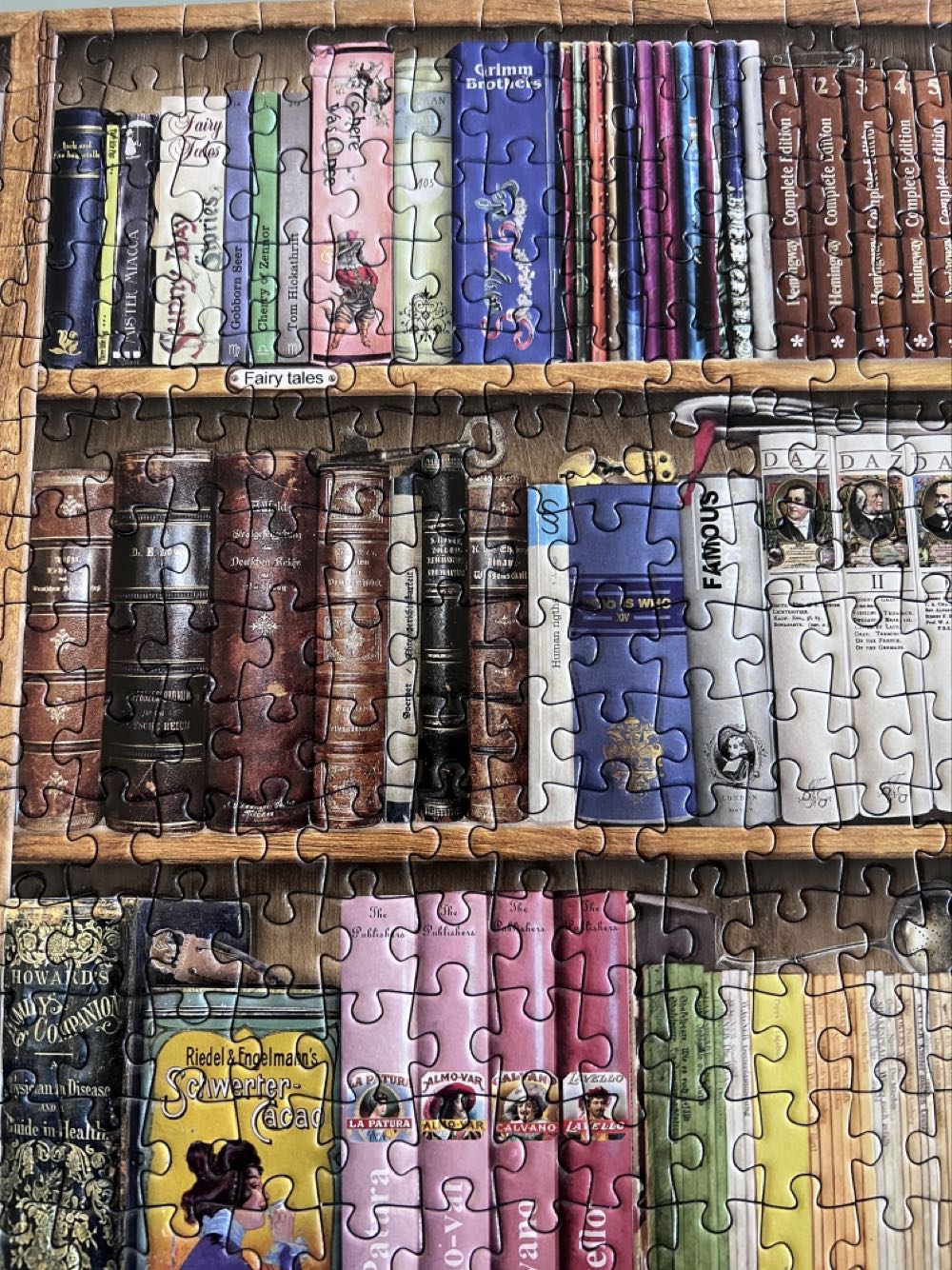 Bookshelves - Anatolian puzzle collectible [Barcode 8698543110939] - Main Image 4