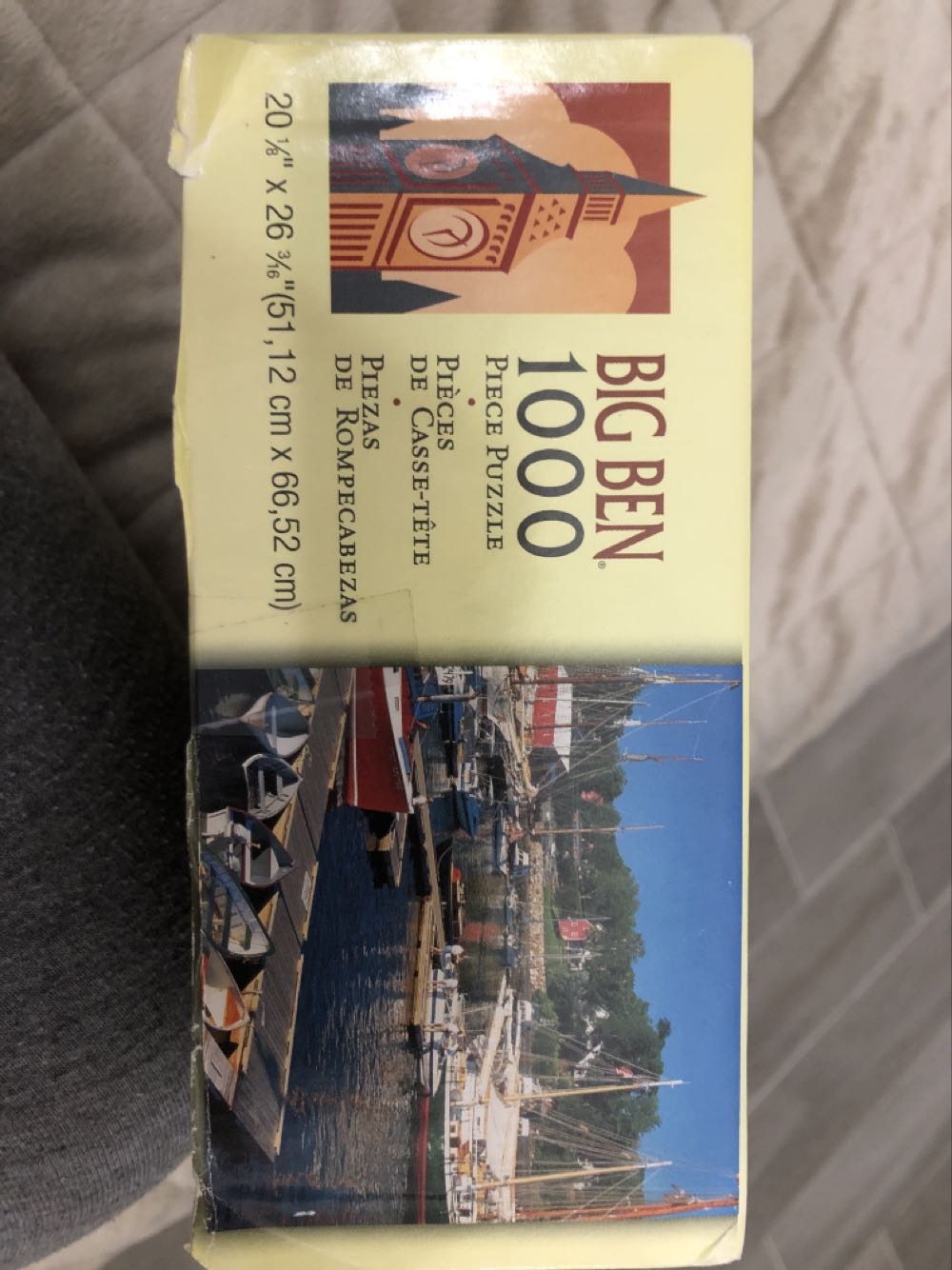 Camden Harbor, ME, USA - Hasbro MB Puzzles puzzle collectible [Barcode 032244049620] - Main Image 2