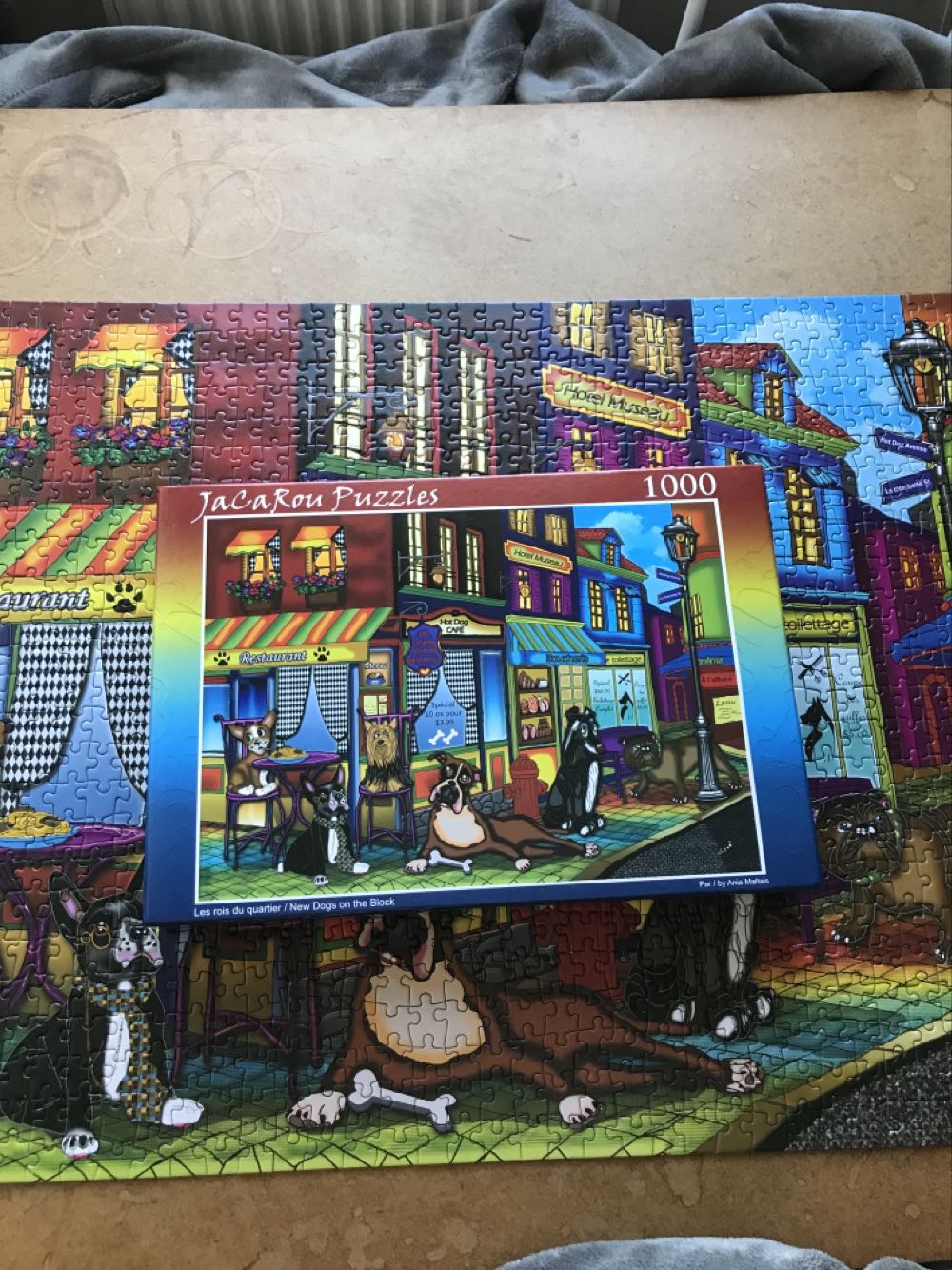 New Dogs On The Block - JaCaRou puzzle collectible [Barcode 642968491775] - Main Image 2