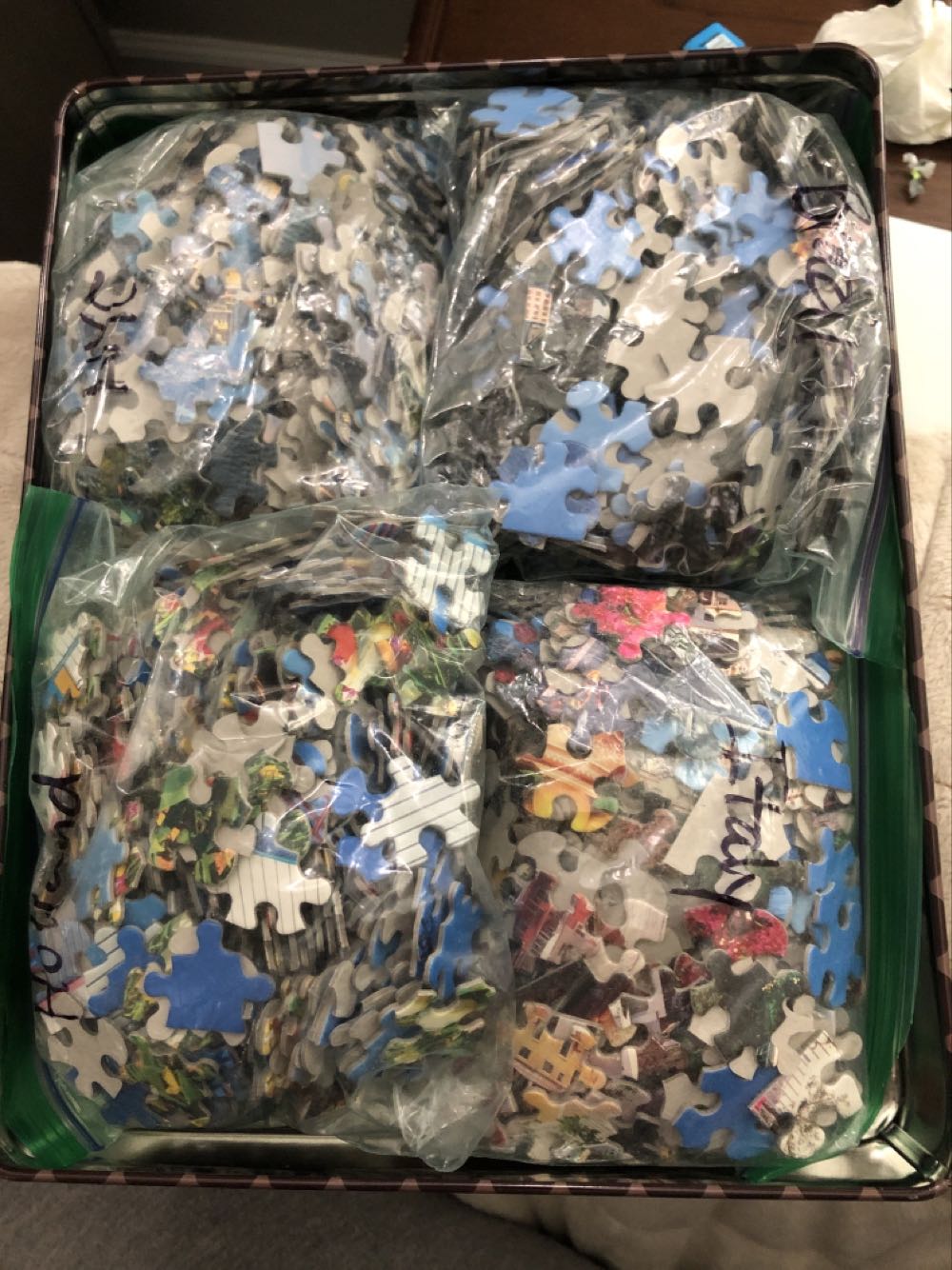 Brazil, Holland, New York, Italy  puzzle collectible - Main Image 2