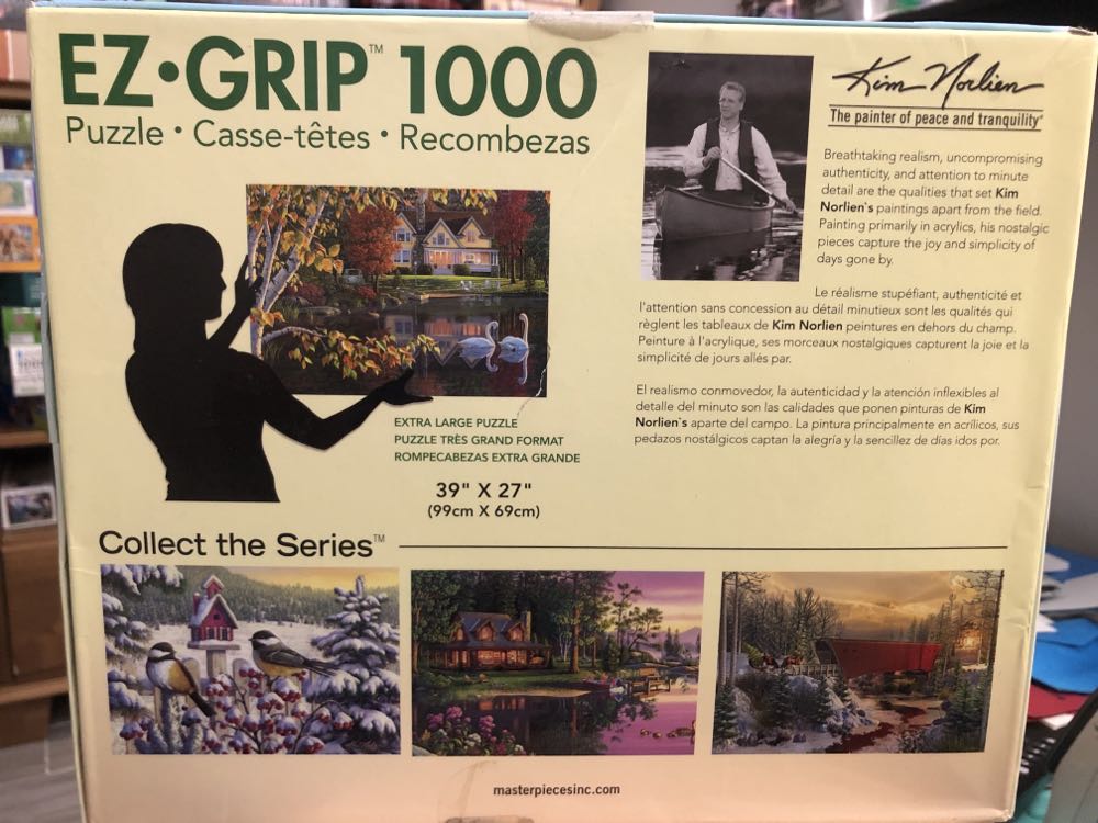 Autumn Reflections - Master Pieces puzzle collectible [Barcode 705988714337] - Main Image 2