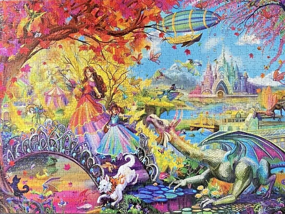 Girls Day Out - Buffalo puzzle collectible [Barcode 079346121113] - Main Image 4