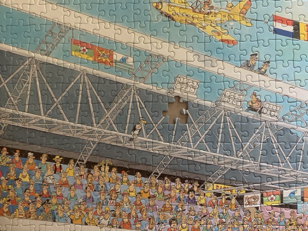 Voetbal Waanzin - Jumbo puzzle collectible [Barcode 8710126174593] - Main Image 3