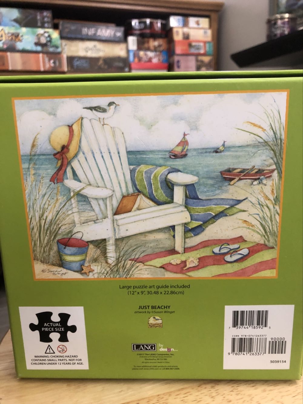Just Beachy - Lang puzzle collectible [Barcode 739744185925] - Main Image 3
