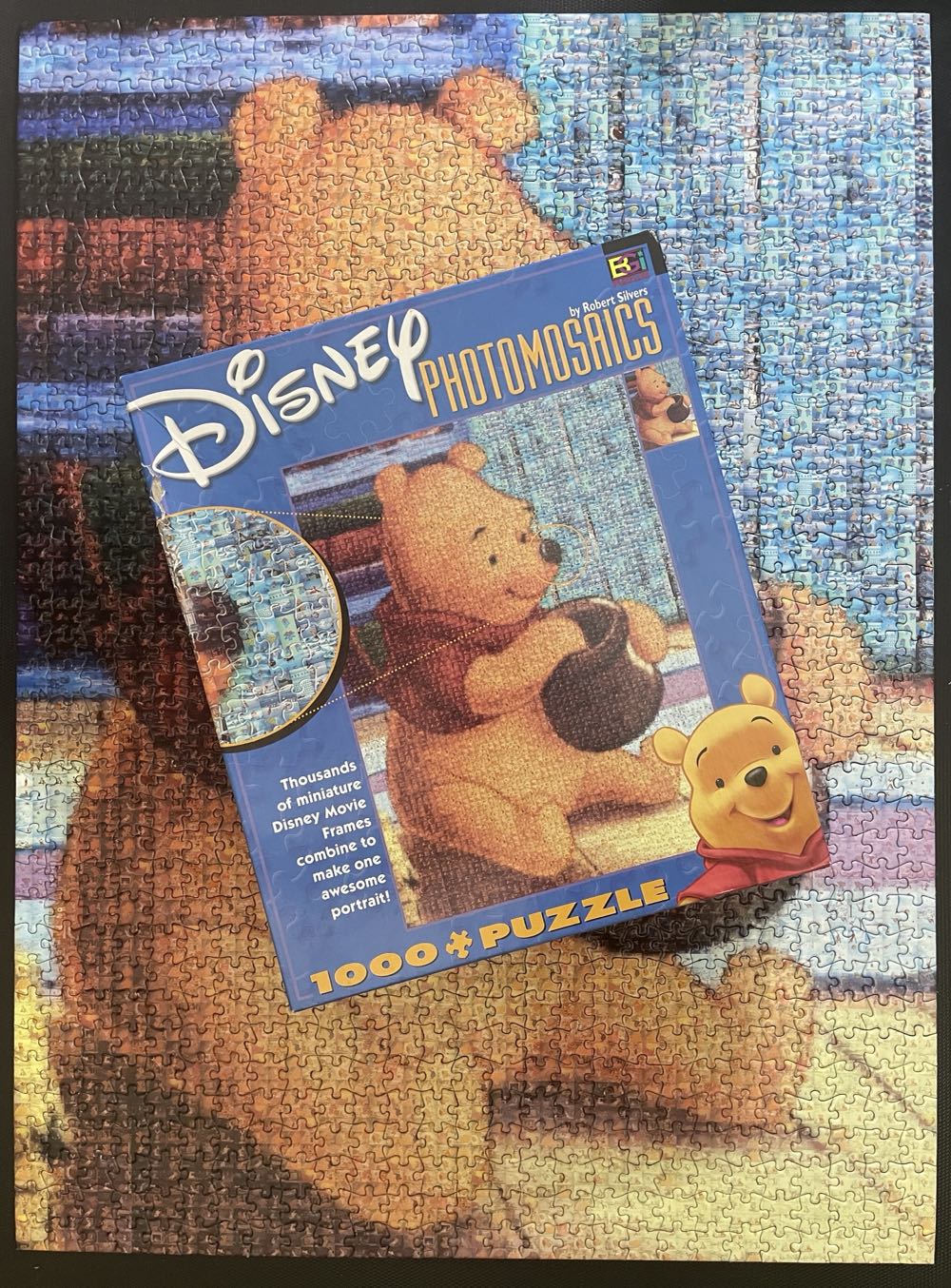 Winnie the Pooh Photomosaic - Buffalo puzzle collectible [Barcode 079346013029] - Main Image 3