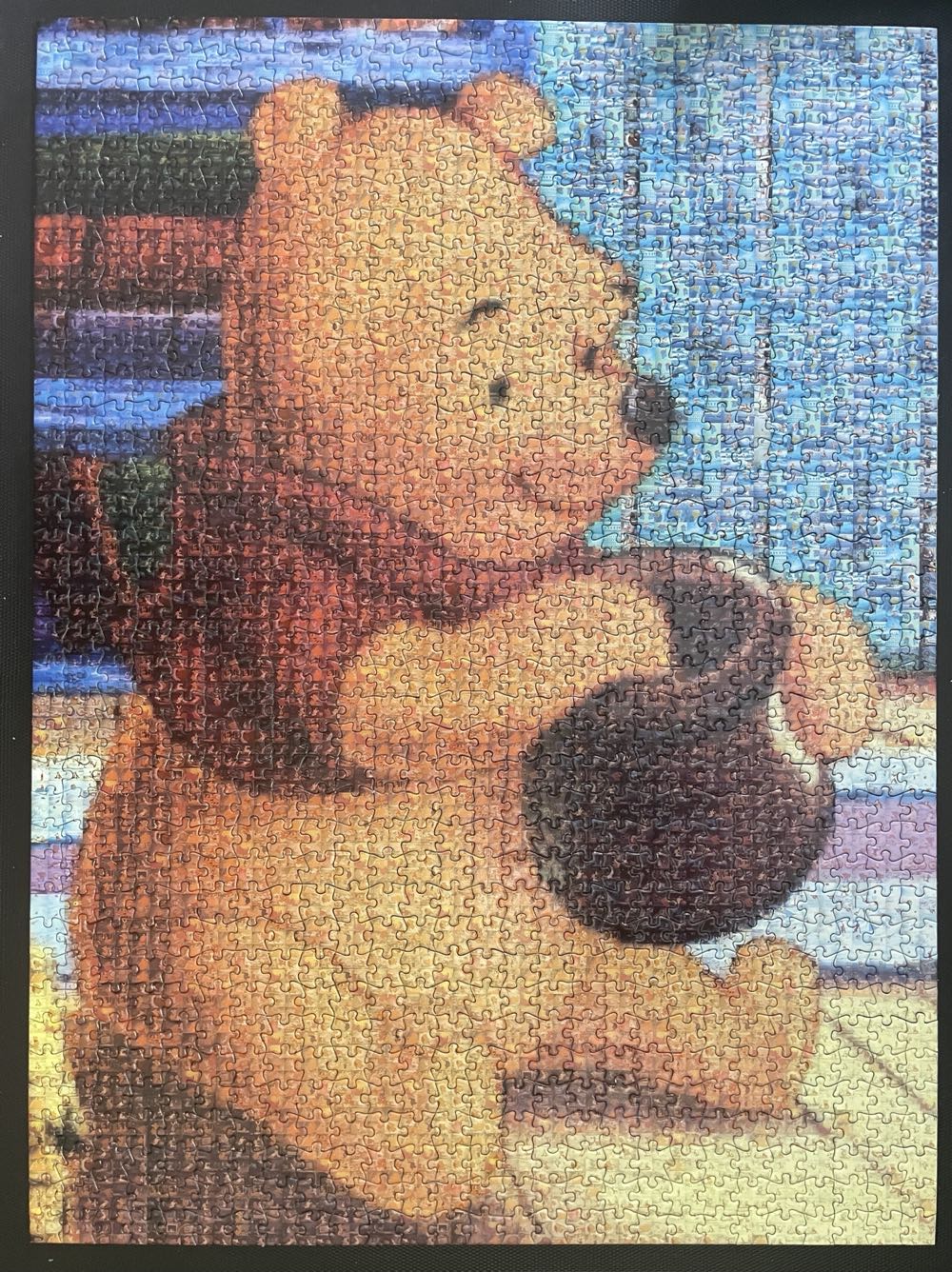 Winnie the Pooh Photomosaic - Buffalo puzzle collectible [Barcode 079346013029] - Main Image 4