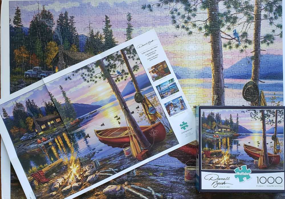 Canoe Lake - Buffalo Games puzzle collectible [Barcode 079346112401] - Main Image 4