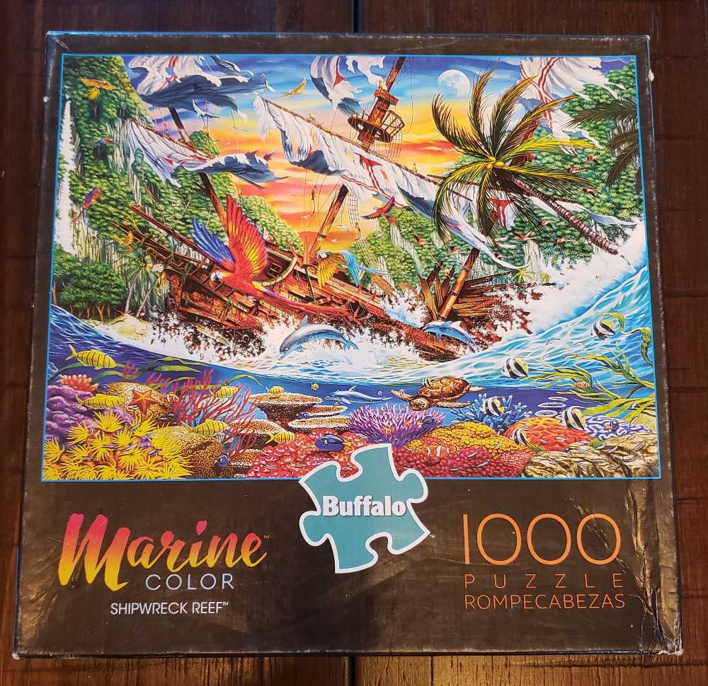 Shipwreck Reef - Buffalo Games puzzle collectible [Barcode 079346118816] - Main Image 2